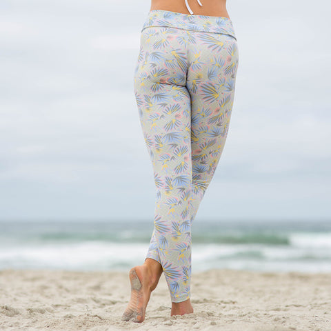 Baja Leggings Khaki Crusade Print